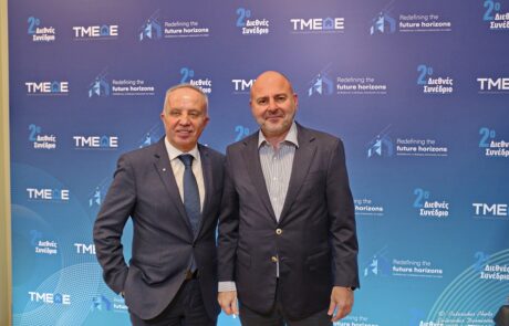 57.-Κωνσταντίνος-Μακέδος-Πρόεδρος-ΤΜΕΔΕ-και-Γιώργος-Στασινός-Πρόεδρος-ΤΕΕ